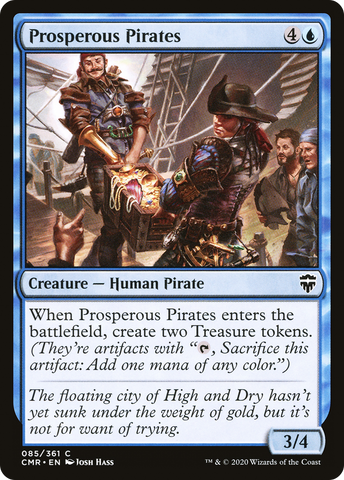 {C} Prosperous Pirates [Commander Legends][CMR 085]
