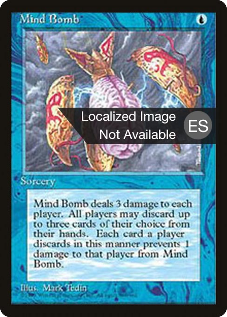 {F} Mind Bomb [Fourth Edition (Foreign Black Border)][FBB 4ED 087]