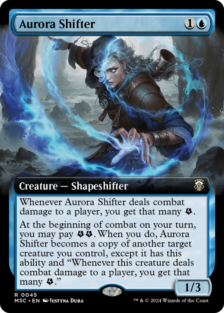 {R} Aurora Shifter (Extended Art) (Ripple Foil) [Modern Horizons 3 Commander][RPF M3C 045]