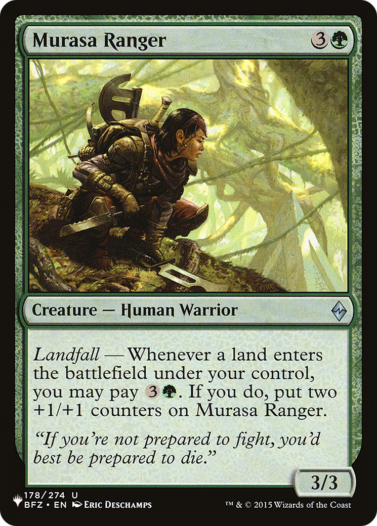 Murasa Ranger [LIST BFZ-178]