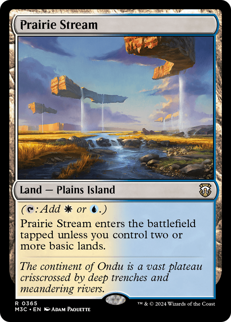 {R} Prairie Stream [Modern Horizons 3 Commander][M3C 365]
