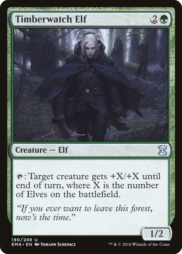 {C} Timberwatch Elf [Eternal Masters][EMA 190] - Misty Mountain Games