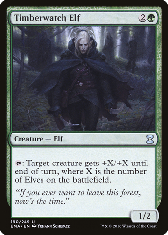 {C} Timberwatch Elf [Eternal Masters][EMA 190]
