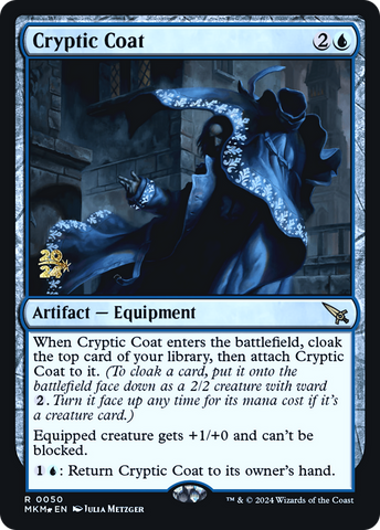 {R} Cryptic Coat [Murders at Karlov Manor Prerelease Promos][PR MKM 050]