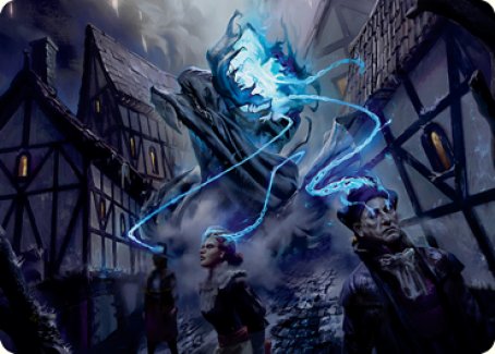 {A} Dreamshackle Geist Art Card [Innistrad: Crimson Vow Art Series][AVOW 022]