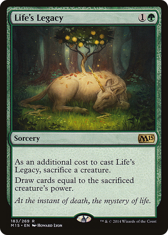 {R} Life's Legacy [Magic 2015][M15 183]