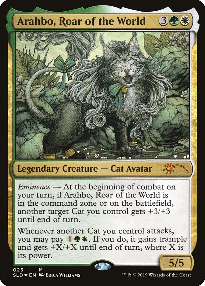 {R} Arahbo, Roar of the World [Secret Lair Drop Series][SLD 025]