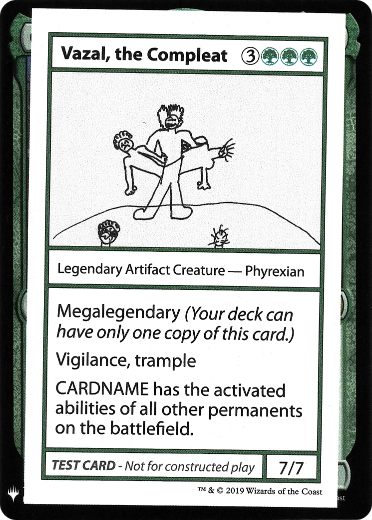 {R} Vazal, the Compleat [Mystery Booster Playtest Cards][CON CMB1 085]