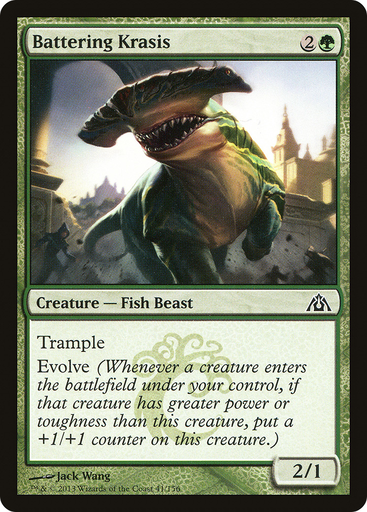 {C} Battering Krasis [Dragon's Maze][DGM 041]