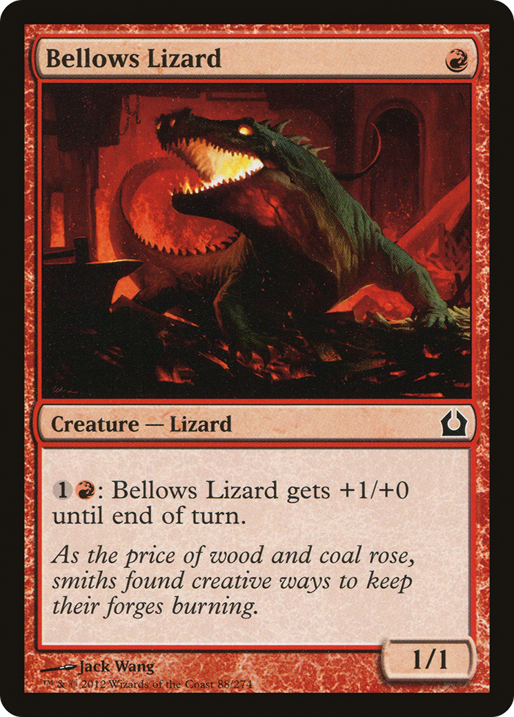 {C} Bellows Lizard [Return to Ravnica][RTR 088]