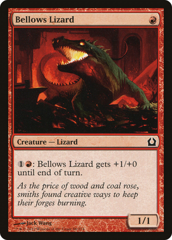 {C} Bellows Lizard [Return to Ravnica][RTR 088]