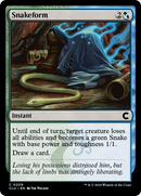 {C} Snakeform [Ravnica: Clue Edition][CLU 209]