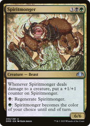 {C} Spiritmonger [Dominaria Remastered][DMR 202]