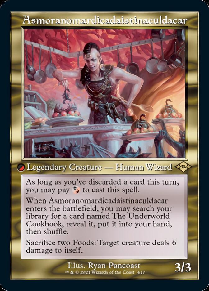 {R} Asmoranomardicadaistinaculdacar (Retro Foil Etched) [Modern Horizons 2][RF ET MH2 417]