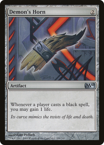 {C} Demon's Horn [Magic 2010][M10 209]