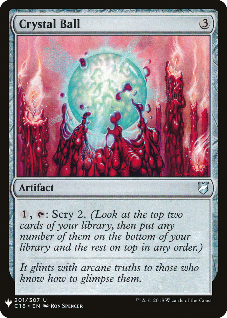 {C} Crystal Ball [Mystery Booster][LS C18 201]