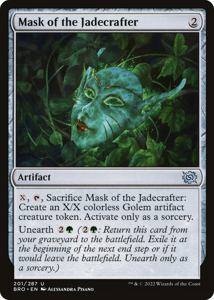 {C} Mask of the Jadecrafter [The Brothers' War][BRO 201]