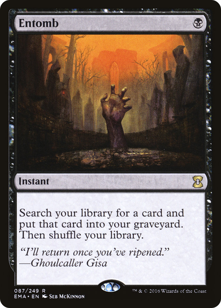 {R} Entomb [Eternal Masters][EMA 087] - Misty Mountain Games