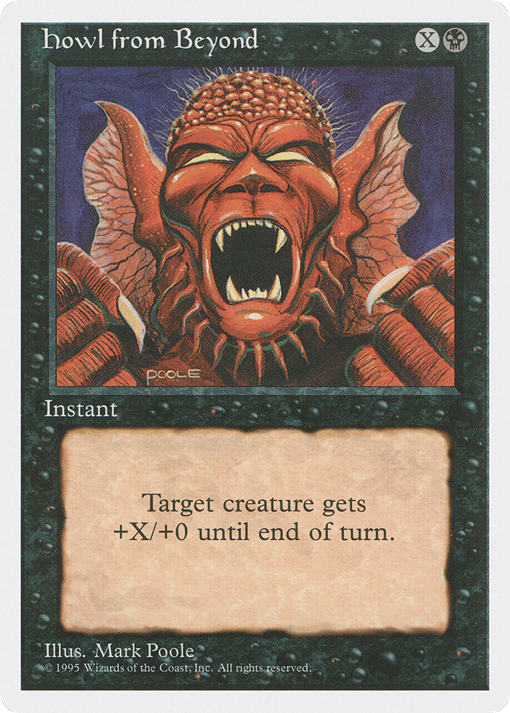 {C} Howl from Beyond [Fourth Edition][4ED 141]
