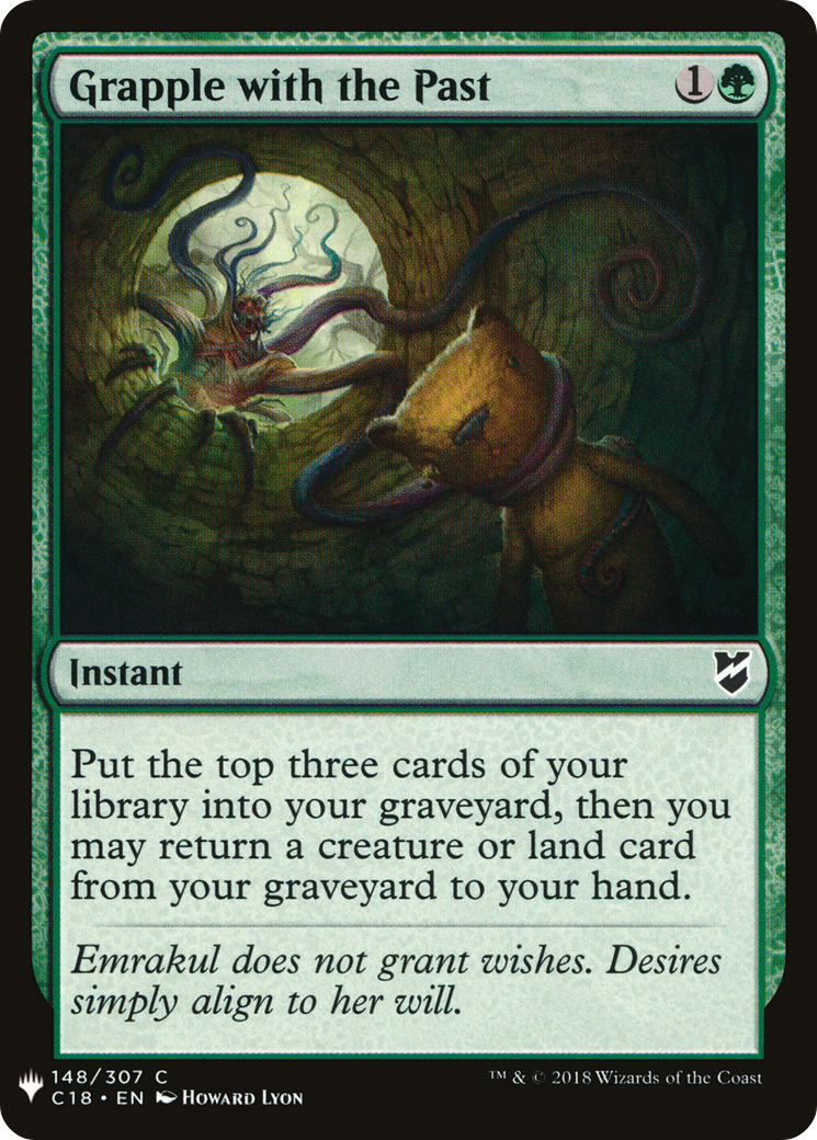 {C} Grapple with the Past [Mystery Booster][LS C18 148]