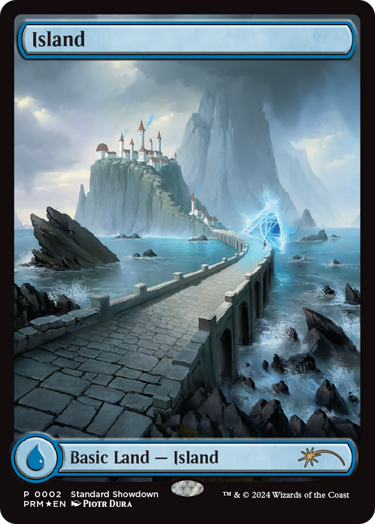 {B} Island (Standard Showdown) [Murders at Karlov Manor Promos][SS PRM 002]
