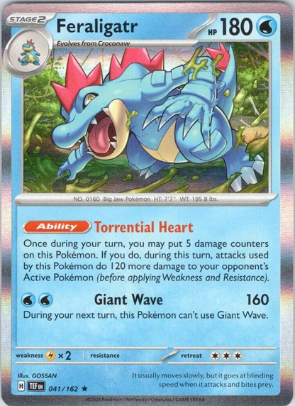 [PKM] Feraligatr (041/162) [Scarlet & Violet: Temporal Forces]