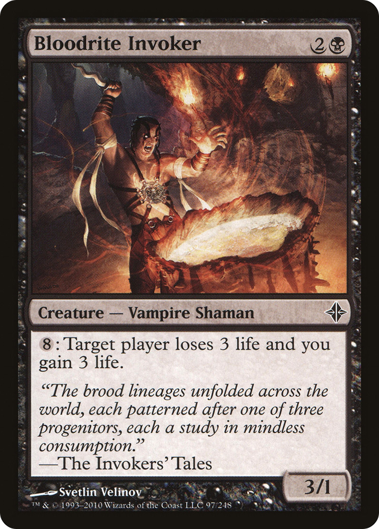 {C} Bloodrite Invoker [Rise of the Eldrazi][ROE 097]