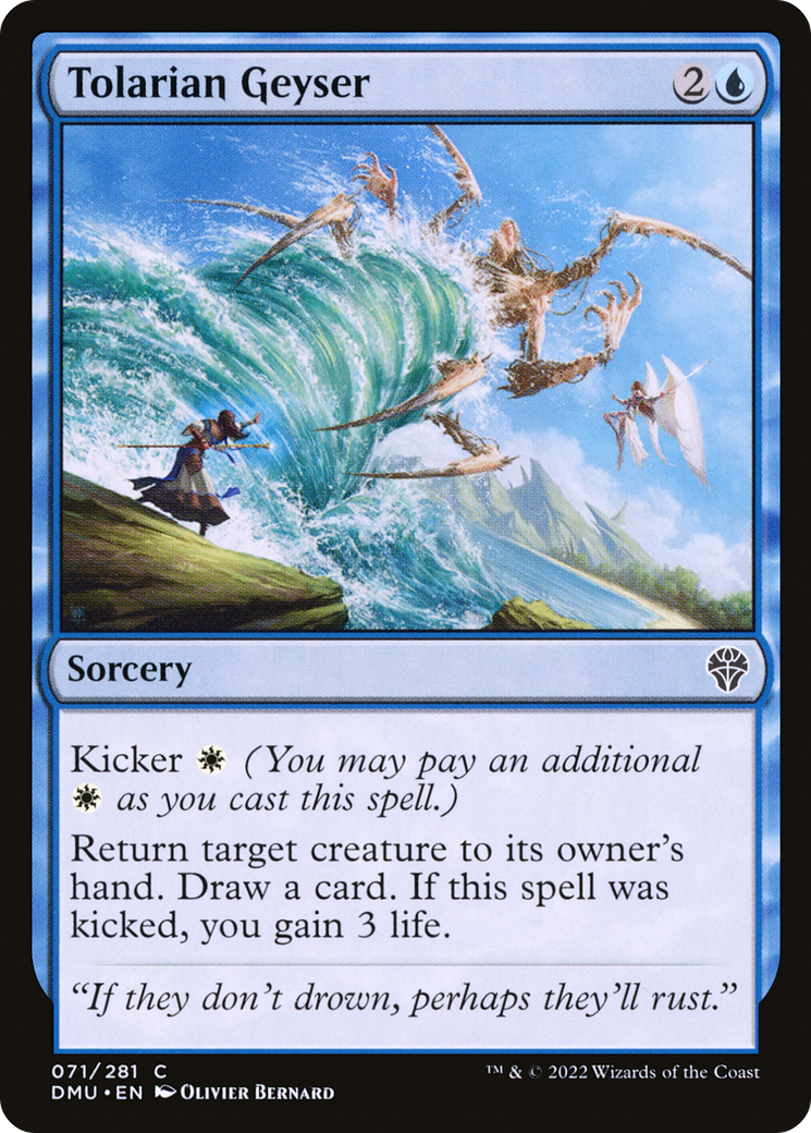 {C} Tolarian Geyser [Dominaria United][DMU 071]