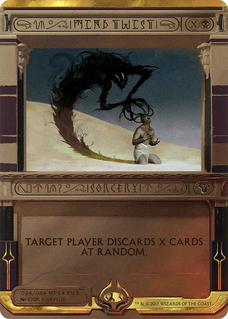 {R} Mind Twist (Invocation) [Amonkhet Invocations][MP2 024] - Misty Mountain Games
