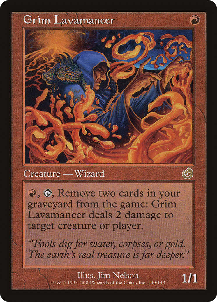 {R} Grim Lavamancer [Torment][TOR 100] - Misty Mountain Games