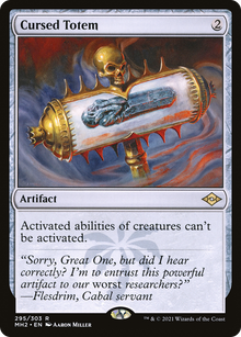 {R} Cursed Totem [Modern Horizons 2][MH2 295]
