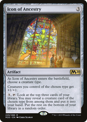 {R} Icon of Ancestry (Promo Pack) [Core Set 2020 Promos][PP M20 229]