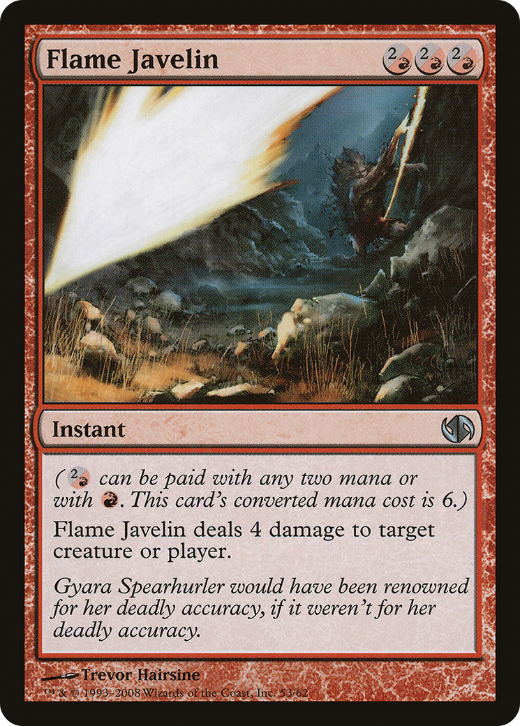 {C} Flame Javelin [Duel Decks: Jace vs. Chandra][DDB 053]