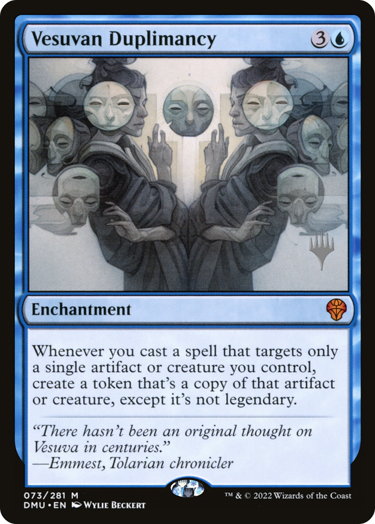 {R} Vesuvan Duplimancy (Promo Pack) [Dominaria United Promos][PP DMU 073]