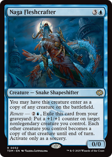 {@R} Naga Fleshcrafter [Tarkir: Dragonstorm][TDM 052]