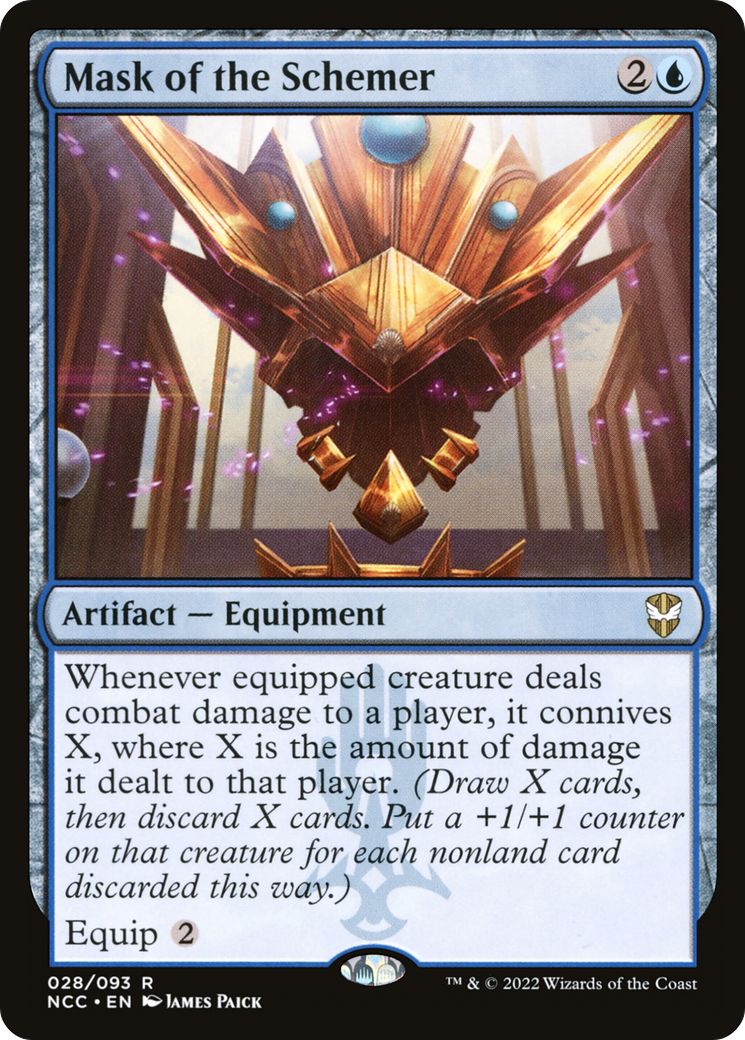 {R} Mask of the Schemer [Streets of New Capenna Commander][NCC 028]