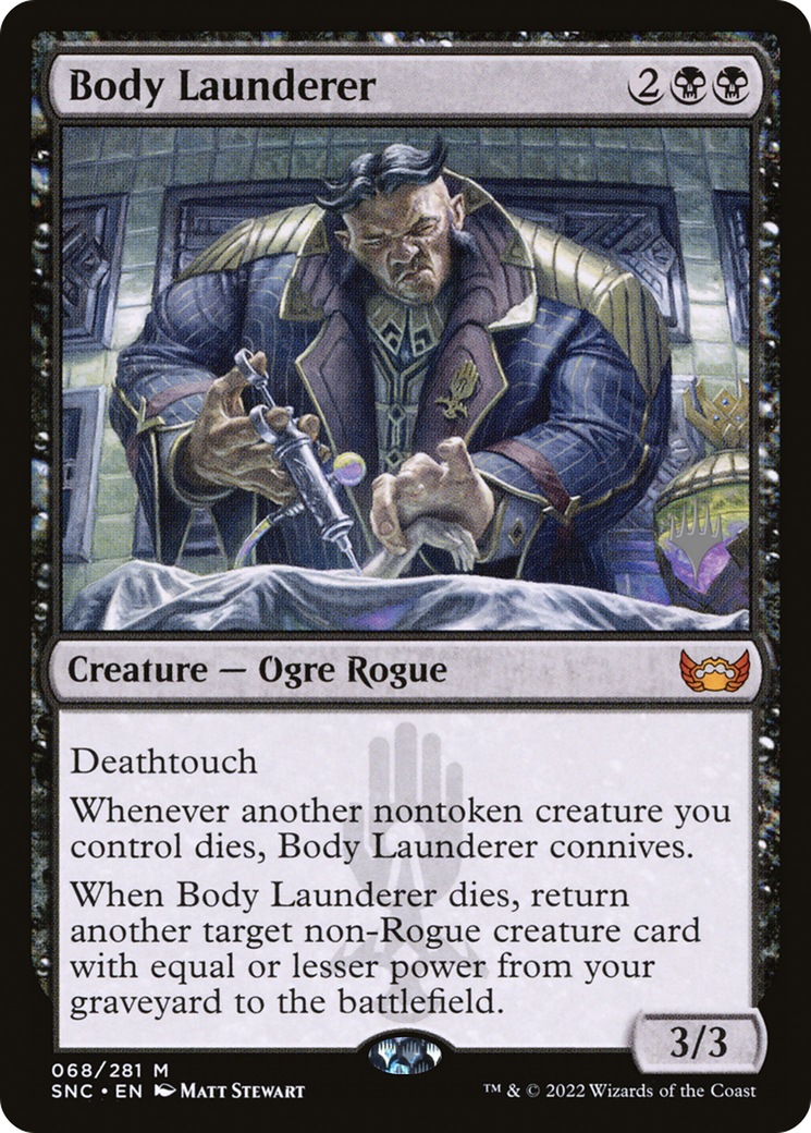 {R} Body Launderer (Promo Pack) [Streets of New Capenna Promos][PP SNC 068]