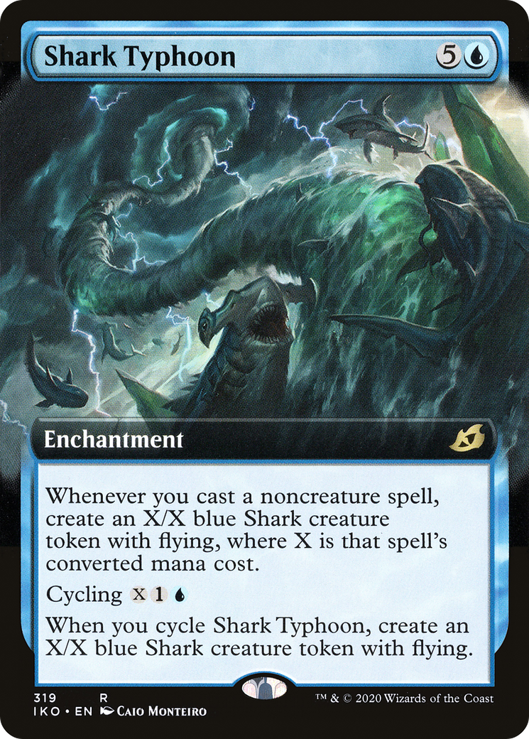 {R} Shark Typhoon (Extended Art) [Ikoria: Lair of Behemoths][IKO 319]