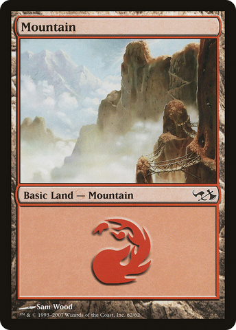 {B}[DDA 062] Mountain (62) [Duel Decks: Elves vs. Goblins]