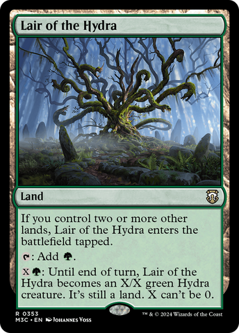 {R} Lair of the Hydra (Ripple Foil) [Modern Horizons 3 Commander][RPF M3C 353]