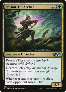 {C} Poison-Tip Archer [Core Set 2019][M19 220]