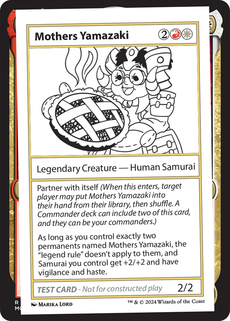 {C} Mothers Yamazaki [Mystery Booster 2 Playtest Cards][MB2 PLAYTEST]
