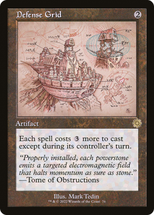 {R} Defense Grid (Schematic) [The Brothers' War Retro Artifacts][BRR 076]