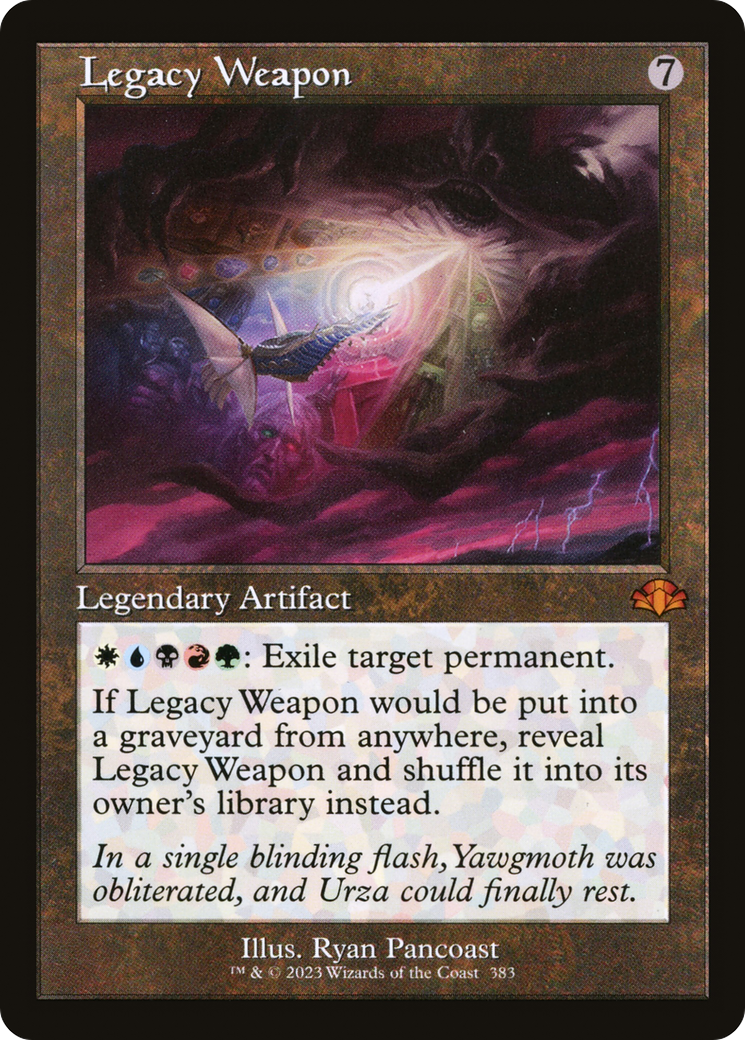 {R} Legacy Weapon (Retro) [Dominaria Remastered][DMR 383]