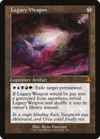 {R} Legacy Weapon (Retro) [Dominaria Remastered][DMR 383]