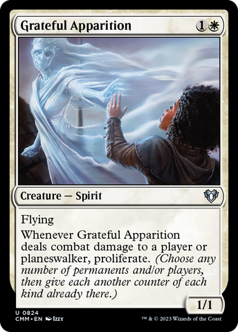{C} Grateful Apparition [Commander Masters][CMM 824]