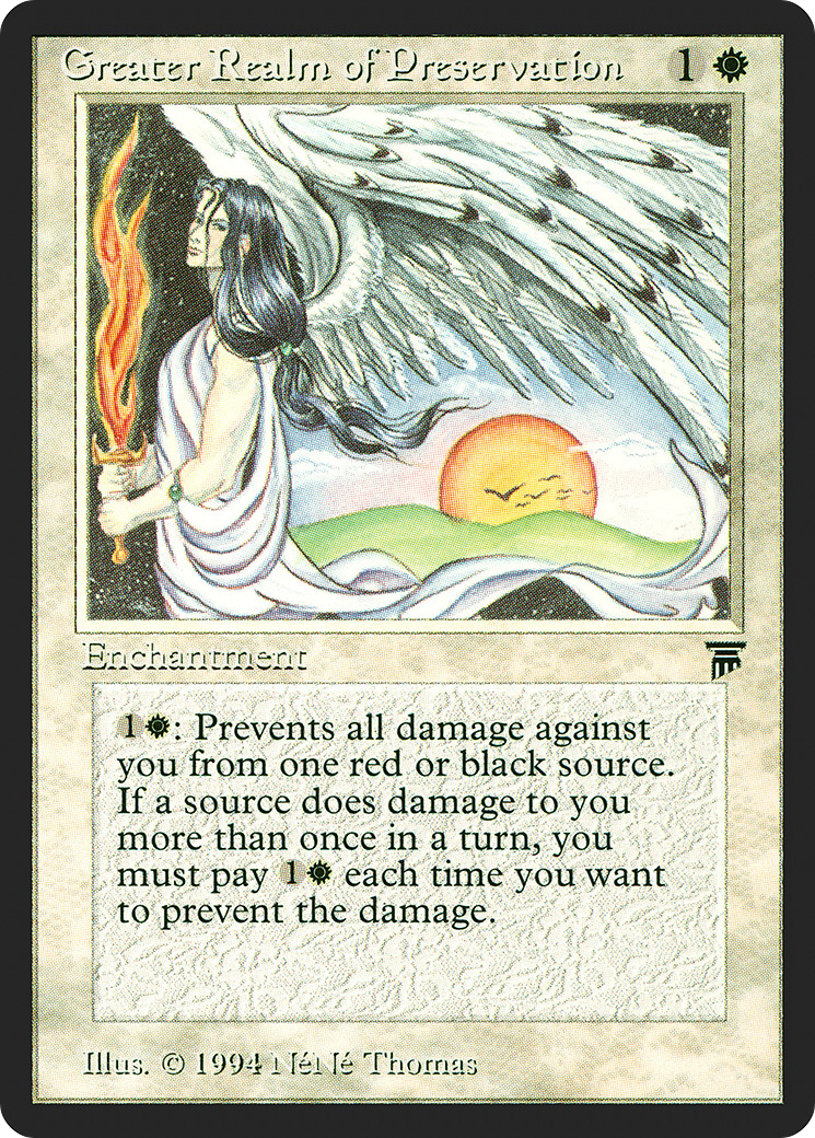 {C} Greater Realm of Preservation [Legends][LEG 018]