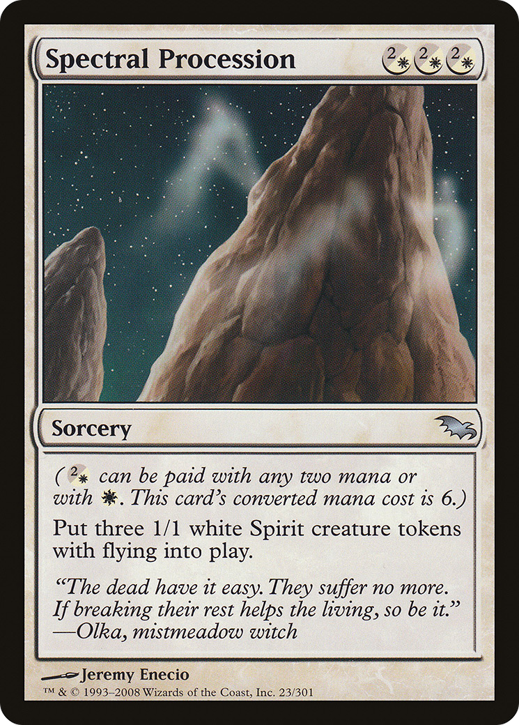 {C} Spectral Procession [Shadowmoor][SHM 023] - Misty Mountain Games