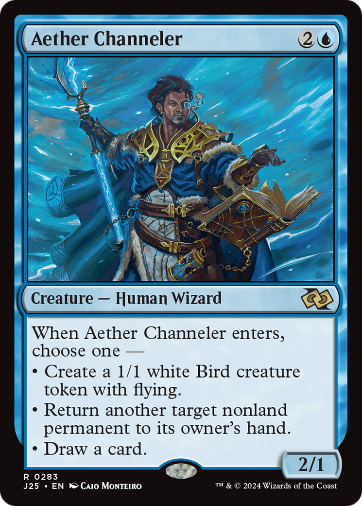 {R} Aether Channeler [Foundations Jumpstart][J25 283]