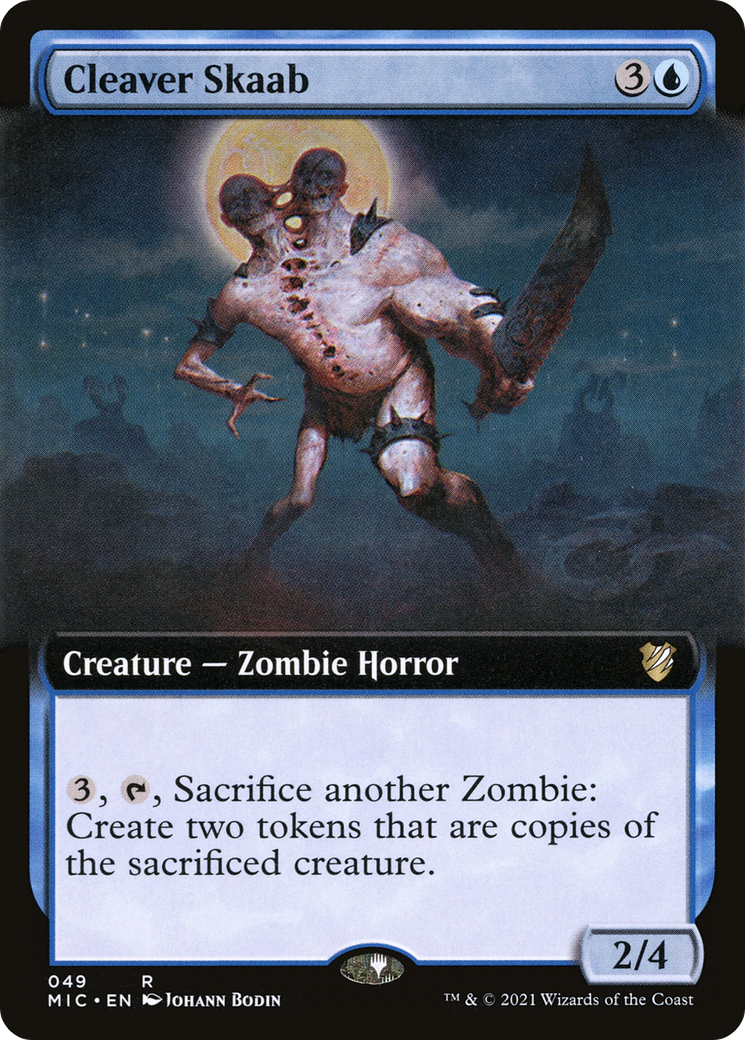 {R} Cleaver Skaab (Extended Art) [Innistrad: Midnight Hunt Commander][MIC 049]